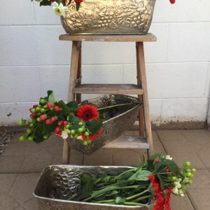 Pressed Tin Planters