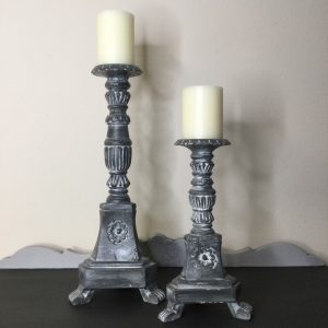 Graphite Candlesticks