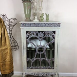 Glass Linen Cabinet